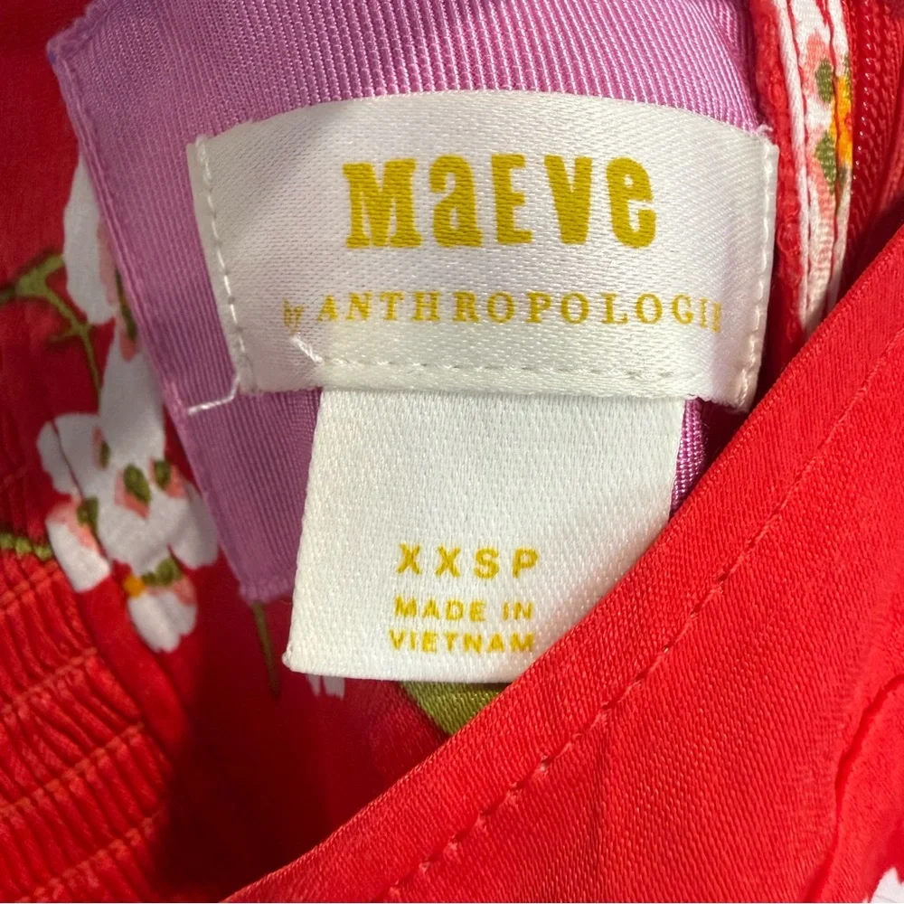 Maeve Jocelyn sleeveless slip midi dress from Anthropologie Size XXSP - Picture 6 of 9